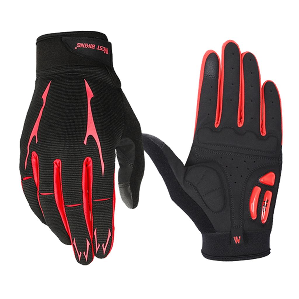 Buy Full Finger Cycling Gloves Touch 