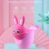 Newborn Child Shower Shampoo Cup Baby Cartoon Rabbit Shower Cup Baby Shower Water Spoon Bath Cup Watering Cup