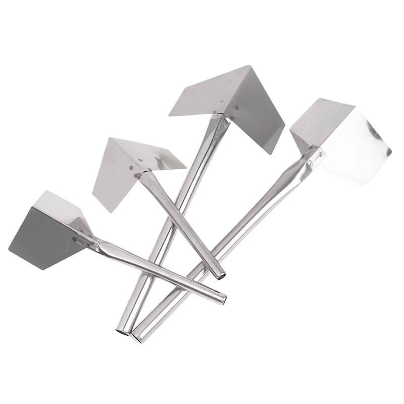 1/4Pcs Construction Tools Stainless Steel Putty Knife Drywall Scrapers Hand Tool Inside Outside Corner Scraping Puller