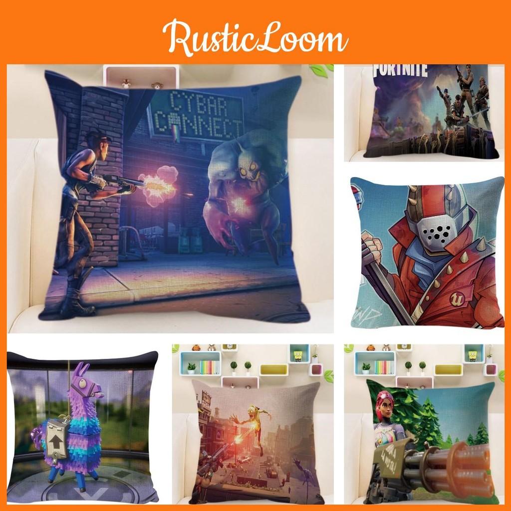 Pillow Game Case Cover Living Room Decoration Christmas Linen Halloween