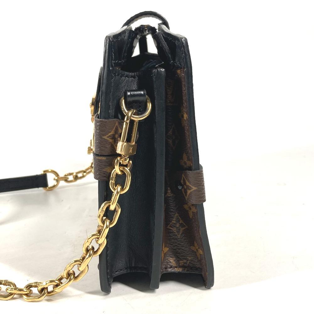 Louis Vuitton M43596 Monogram reverse Trunk Clutch 2WAY Pochette Shoulder Bag