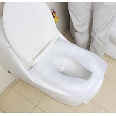 1 Pack 10Pcs Pocket Size Healthful Safe Disposable Paper Toilet Seat Covers