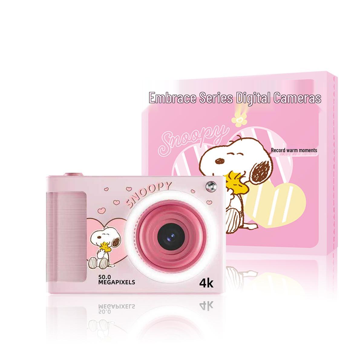 

SNOOPY HD Dual-Camera CCD Digital Entry-Level Mirrorless Retro Selfie Camera