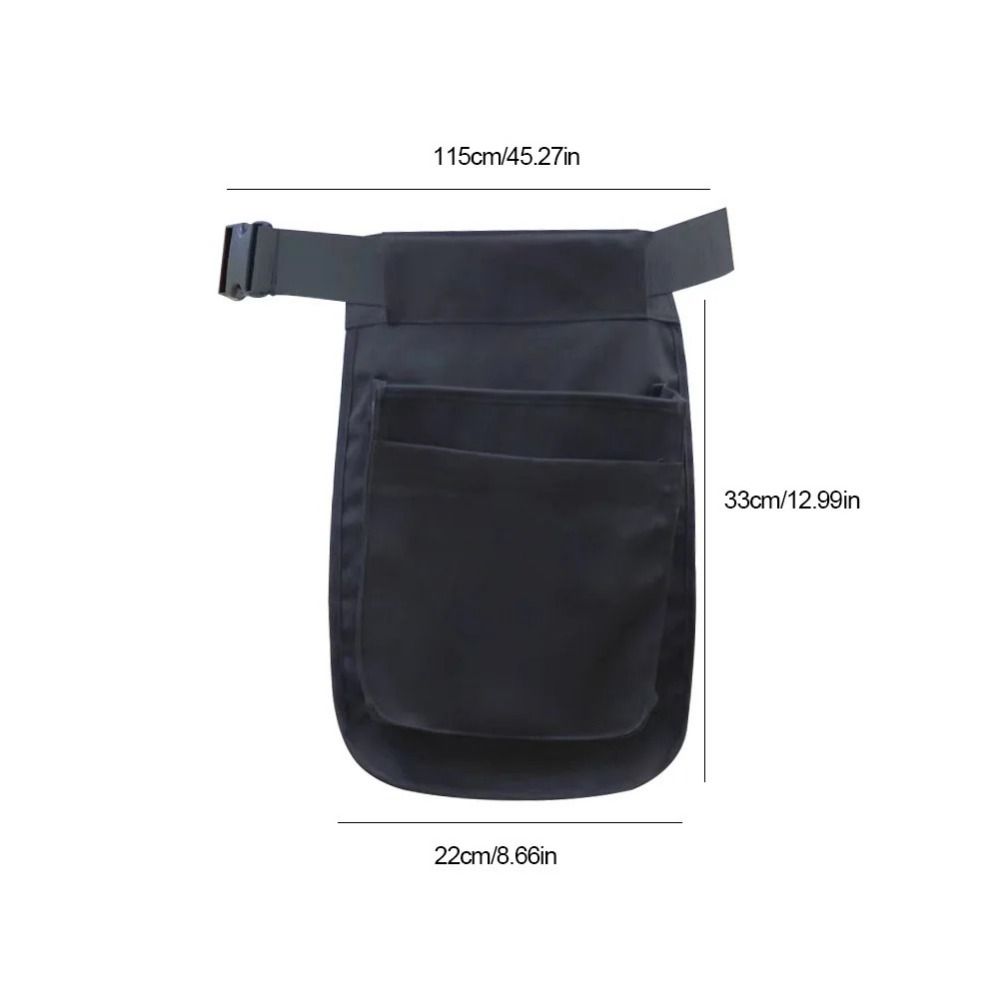 Multi-pocket Apron Belt Bag Multi-functional Tool Pouch Wear Resistant Fanny Pack  Mountaineering