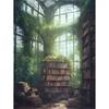 Victorian Botanical Greenhouse Wizard Library Apothecary Fantasy Haunted House Poster Wall Pictures Canvas Painting Home Decor