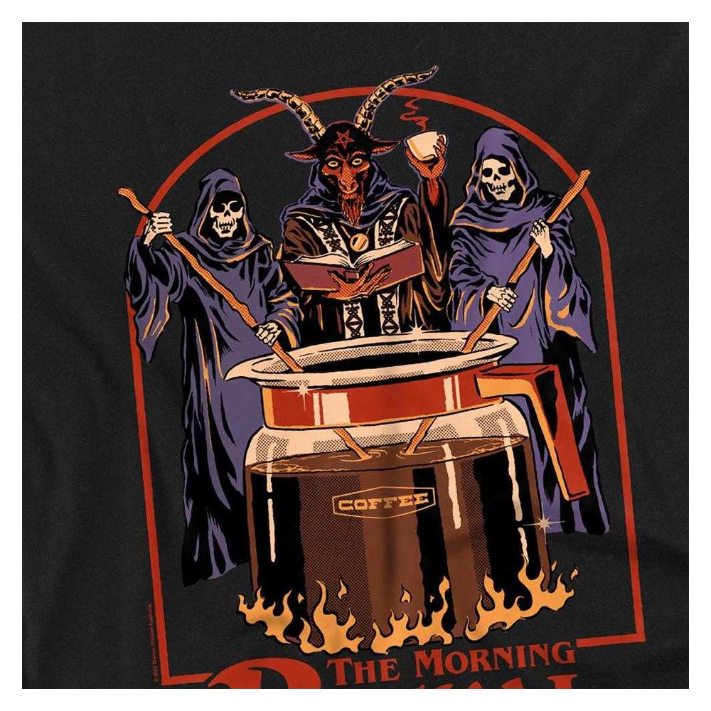 Steven Rhodes Unisex Adult The Morning Ritual Long-Sleeved T-Shirt