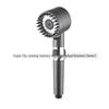 Lotus Handheld Shower Head with Powerful Spray and Filter
