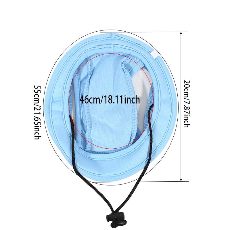 Haustierhut Atmungsaktiver Sonnenschutz Katzenhut Schleife Prinzessinnen-Stil Ohrloch Hundekappe Für Katzen Und Hunde