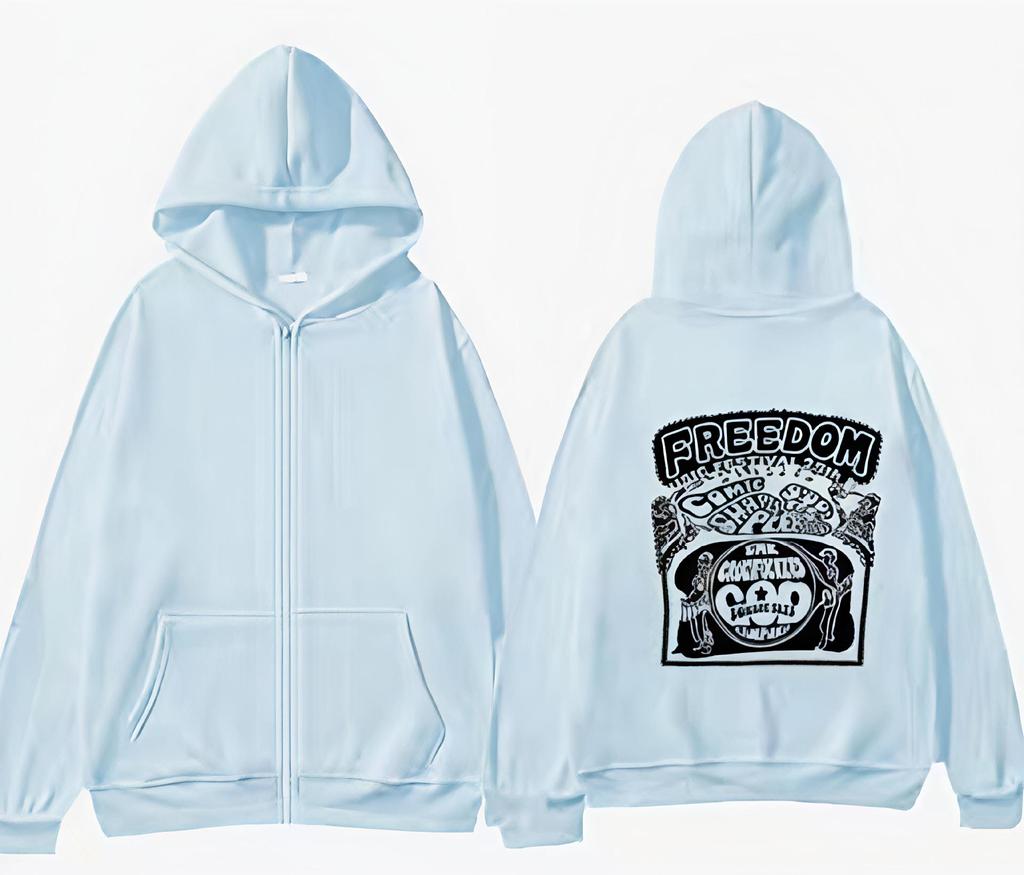 New Arrival: Simon Henriksson Zipper Hoodie Sweatshirt 'The Cry of Fear'