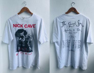 Camiseta Nick Cave The Mercy Seat Tour Todas las tallas S a 5XL NE557 Camiseta Unisex