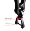 Genuine Leather Key Case for Volkswagen Sagitar, Lavida, Tiguan L, Lamando, Bora - 3D Full Wrap & One-Button Start.