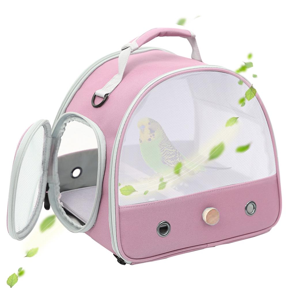 

Breathable Mesh Crossbody Parrot Travel Cage