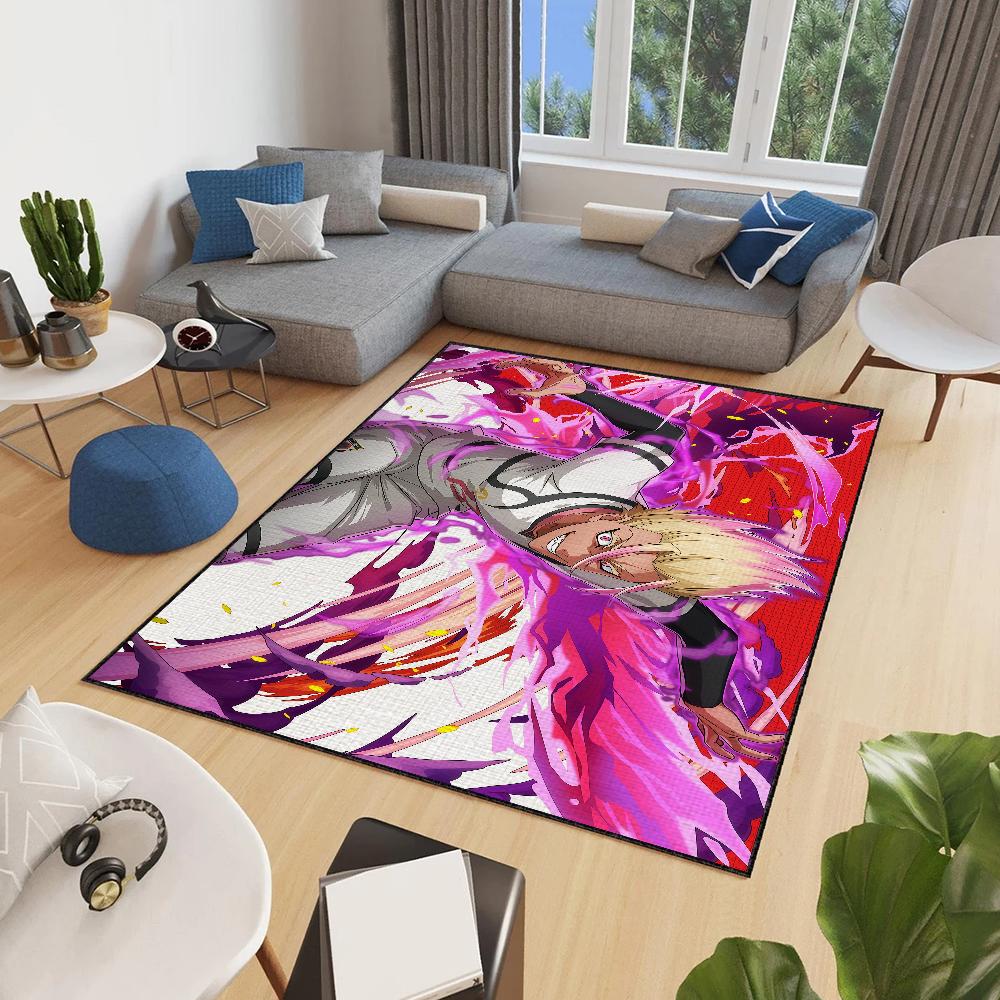 Manga Anime Blue l-Lock Shidou Ryusei Carpet Rug Home Decor Bedroom Floor Hogar Mat Hallway Balcony Entrance Doormat Decoration