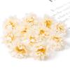 10/30Pcs Artificial Flowers Heads 3cm Fake Flower for Home Decor Wedding Decoration DIY Wreath Scrapbook Craft Gifts Accessories