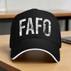 Fafo In Grunge Casual Baseball Cap Summer Trucker Hat Adjustable Running Hippie Snapback Cap Couple Women Fashion Baseball Caps