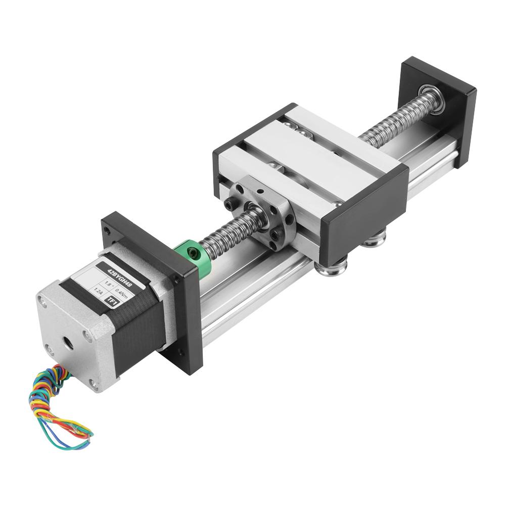 Linear   Slide,   Screw Slide Linear Stage Effective Stroke Single     100MM with Stepper Motor, Linear Motion   Screws