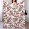 Christmas Tree Snack Cakes Throw Blanket Stylish Decor Blanket Gift for Friends Roommate