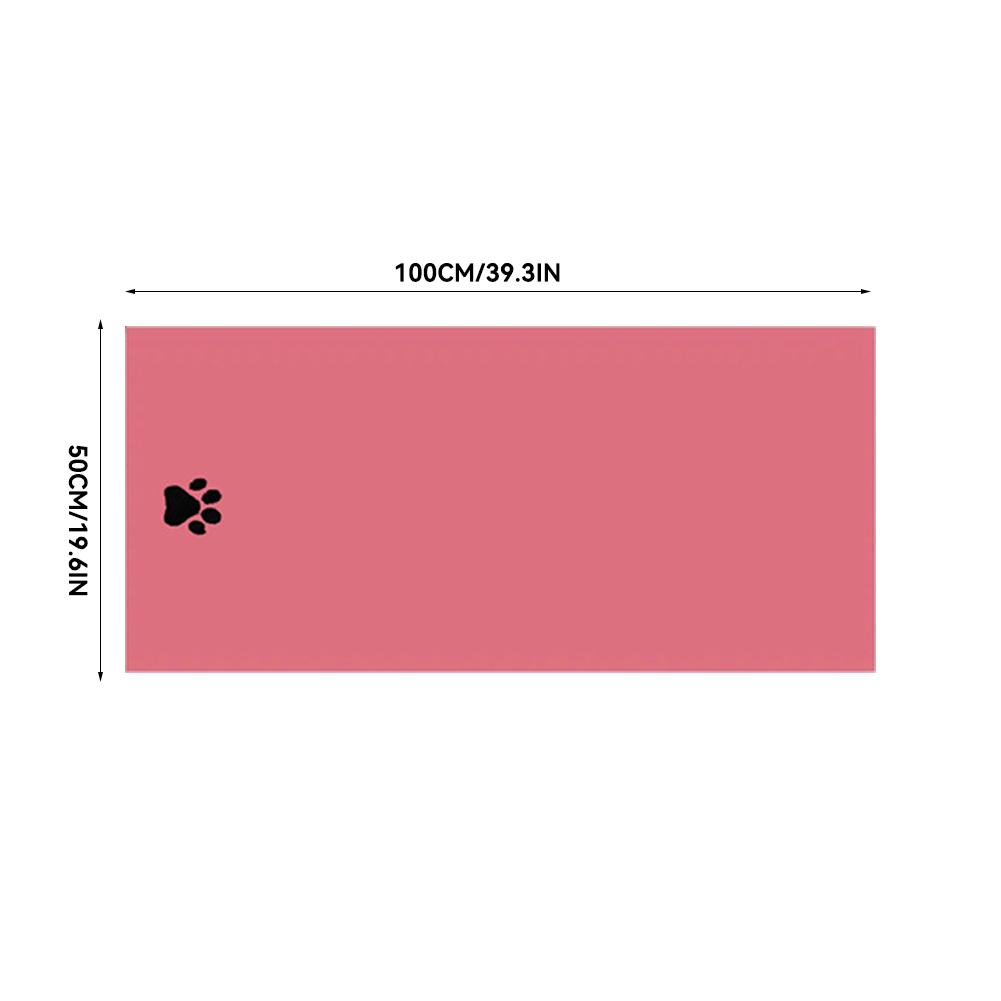 Microfiber Bath Tow Embroidered Super Soft Absorbent Quick Thick Dog Cat Blanet For Dogs Bath Grooming Supplies