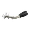 Chimney Handle Boiler Door Handle High Temperature Resistant Perfect Fit Replacement Handle Black Silver Fireplace Setup