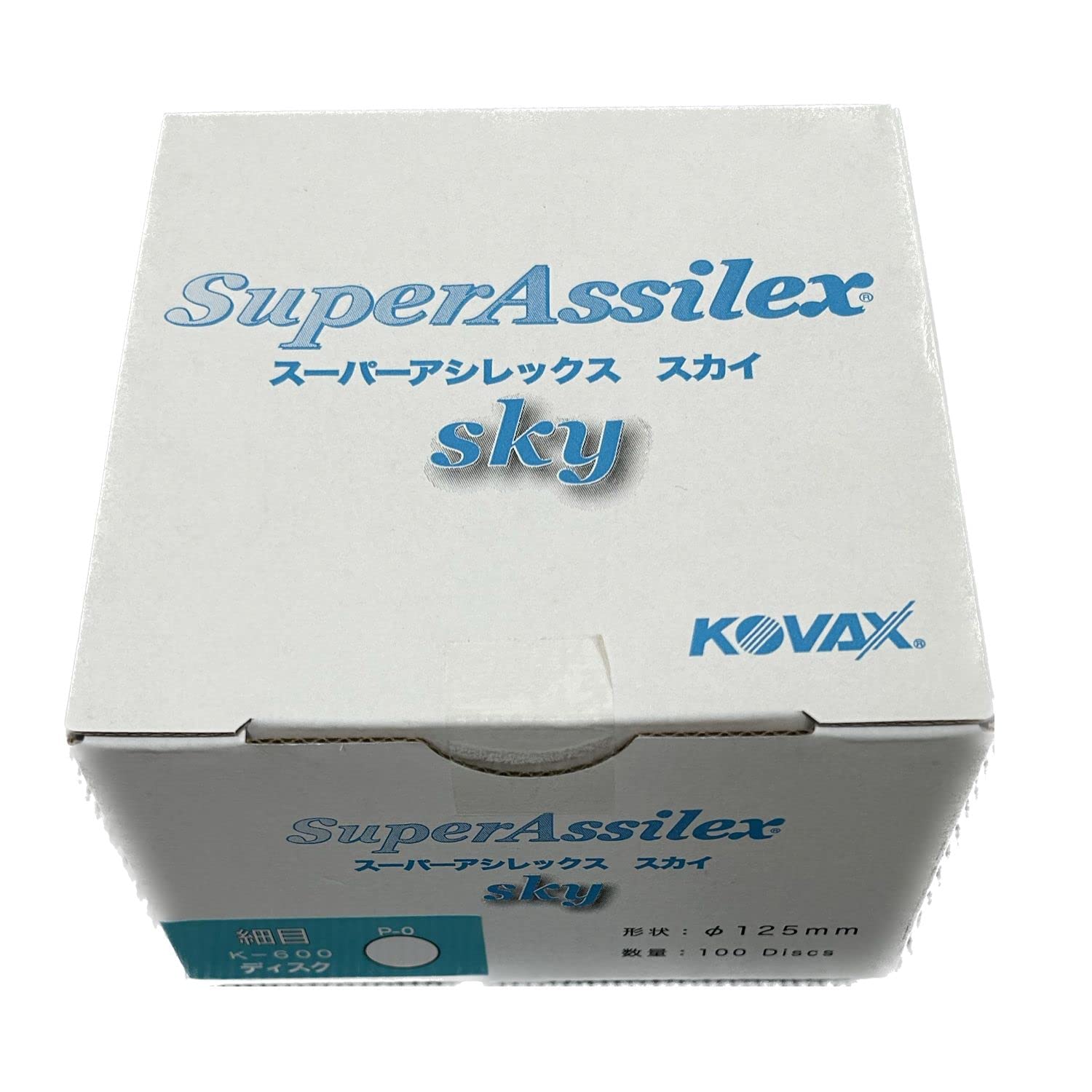 

Kovacs Super Assilex discs 7715 Skyhosome Phi Co., Ltd. Disc/100 K-600 (125 P-0)