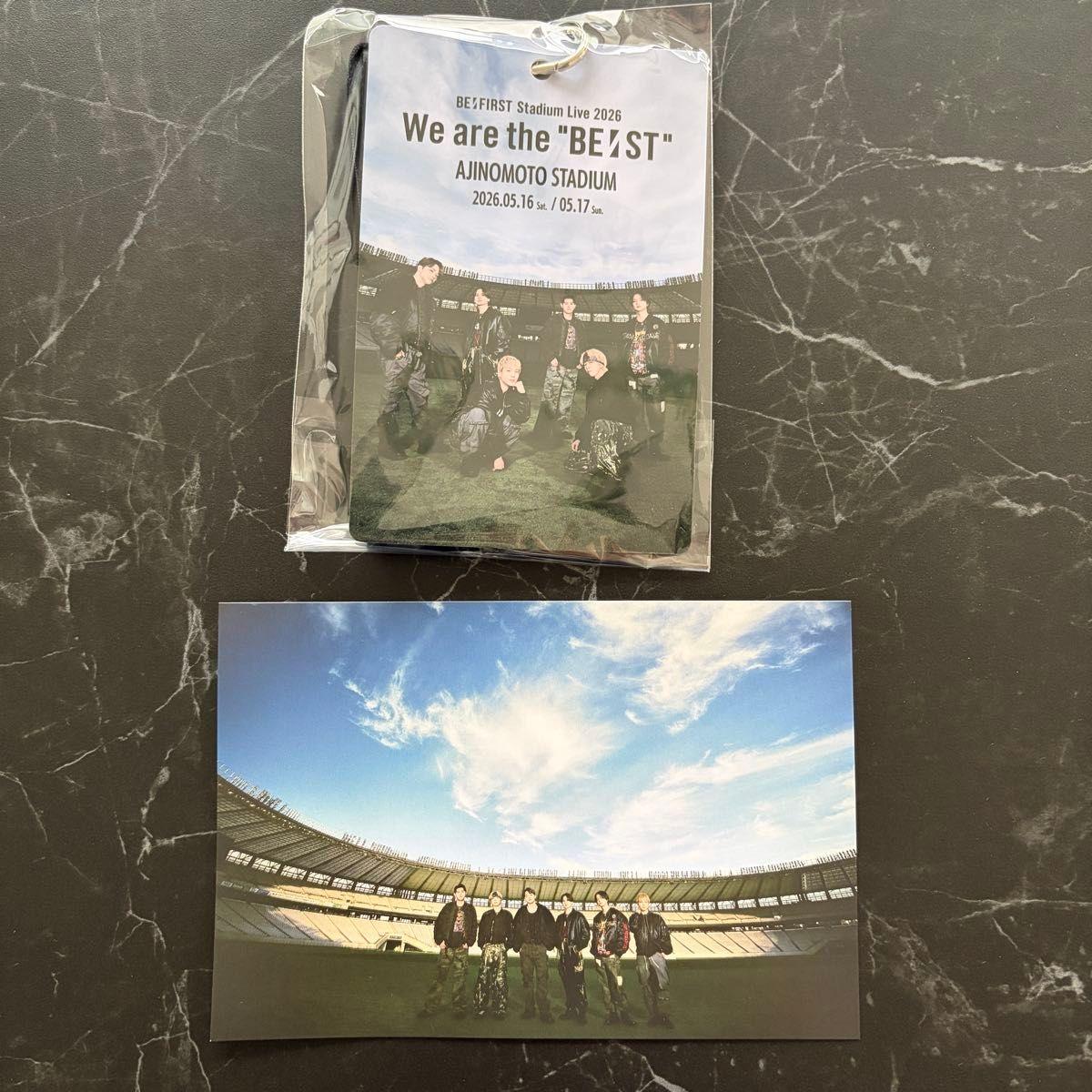 Used BE:FIRST Stadium Live 2026 Bonus Postcard Pass