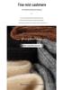 Women's 100% Pure Cashmere Striped Lurex Sweater - Half-High Neck, Long Sleeve Knitwear for Autumn and Winter