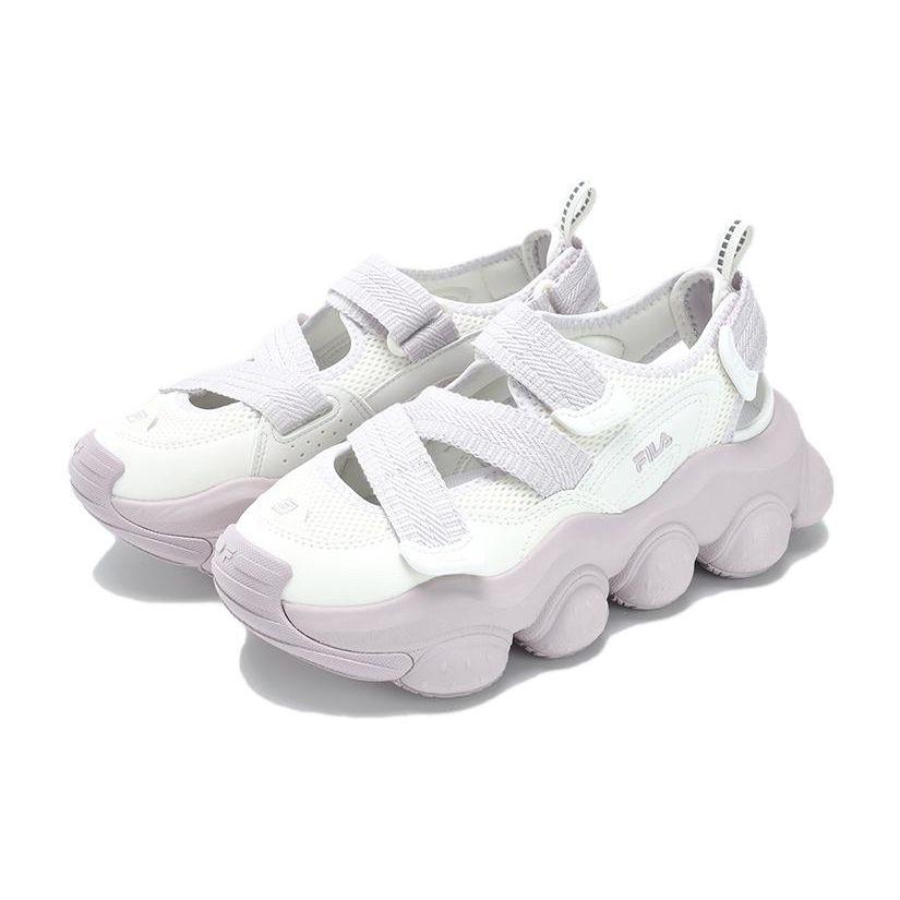 Fila Fragola Strawberry Shoes Comfortable Versatile Sports Mary Jane Low Top Casual Shoes Women Sneaker White Purple F12W321403FSG
