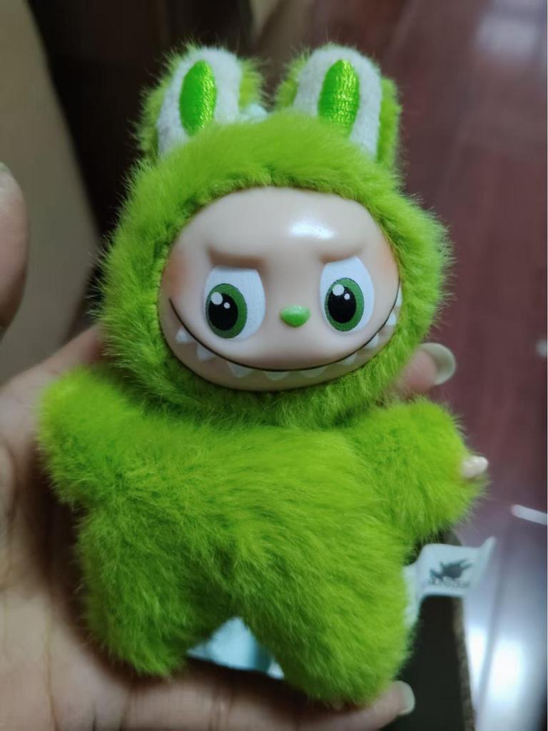 In Stock: Fast Shipping Fabric Doll Keychain with Vinyl Face - Blind Box Plush Figure
