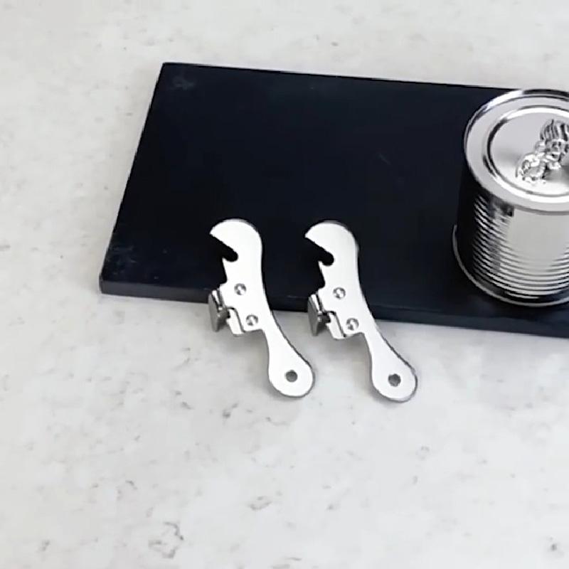 2PCS Portable Bottle Jar Opener Kitchen Gadget Portable Can Opener For Emergency Bottle Opener Party