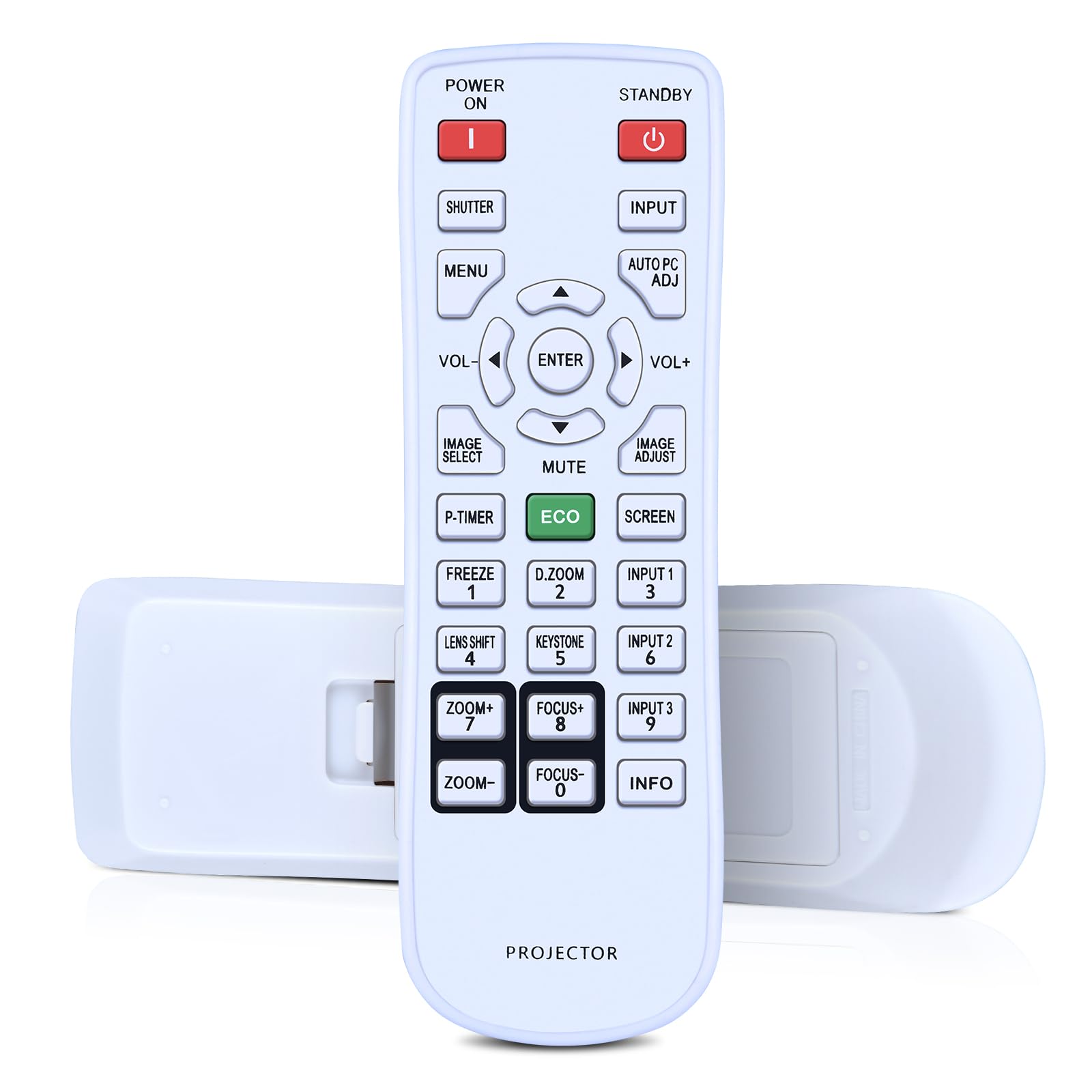 

AVTVA N2QAYA000039 Сменный пульт дистанционного управления для ЖК-проектора Panasonic Удобный на ощупь и чувствительный отклик Совместим с PT-EW630U