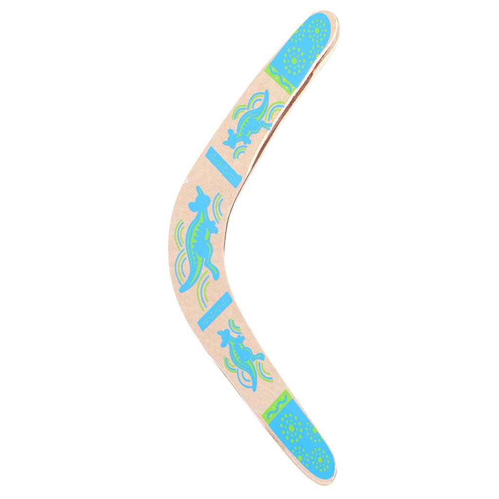 New Wooden V-Shaped Boomerang Boomerang, Stable Flying Wooden Material for Outdoor Games and Sports