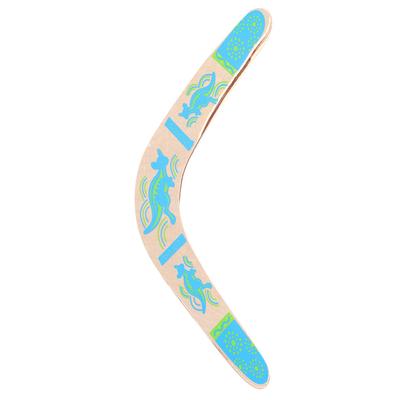 New Wooden V-Shaped Boomerang Boomerang, Stable Flying Wooden Material for Outdoor Games and Sports