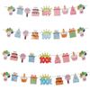 Baby'S Birthday Is One Year Old, Celebrate 100 Days Of Birthday, Pull The Flag, Children'S Birthday Party Party, Arrange Birthday Latte Flowers