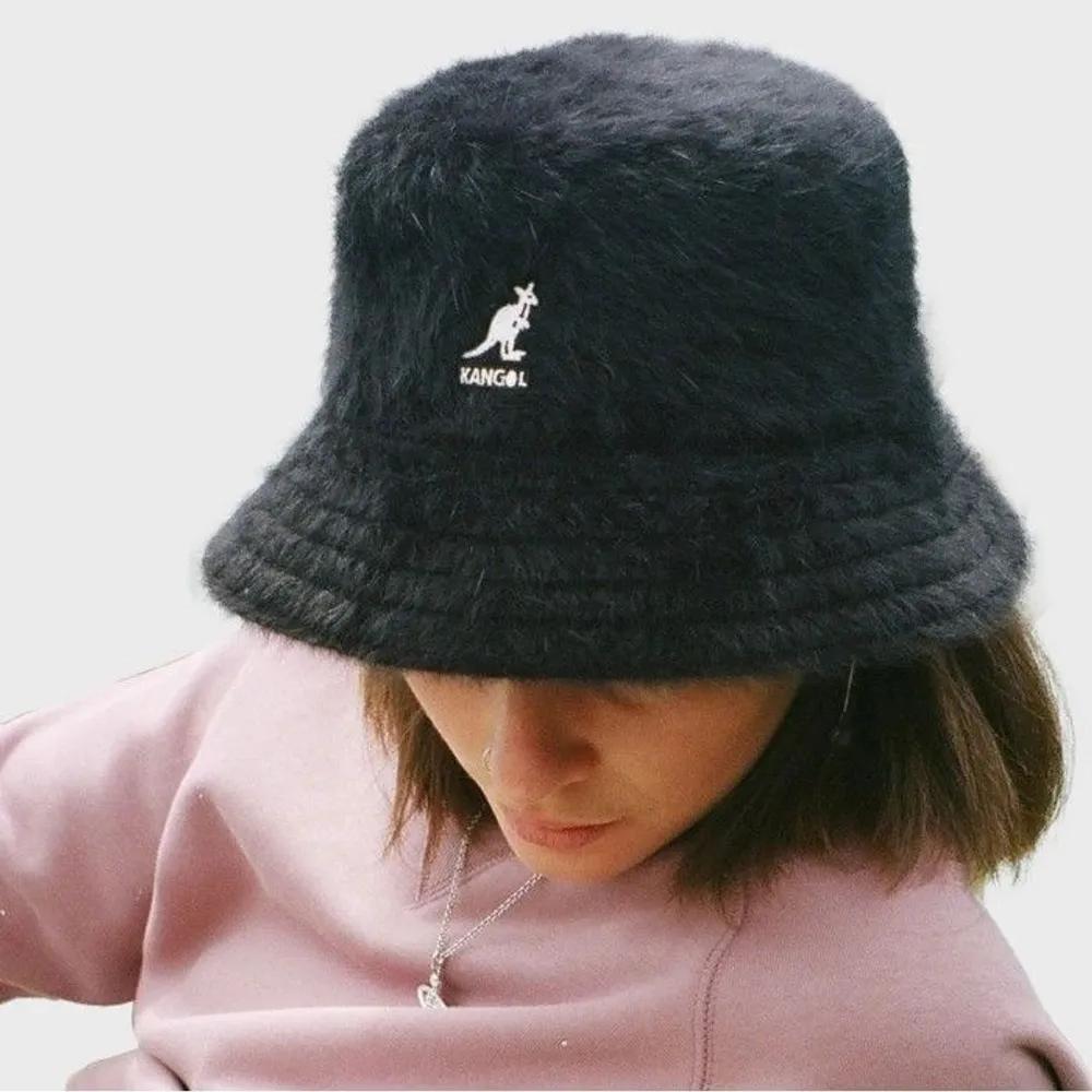 KANGOL Angora Furgora Bucket Hat GREY