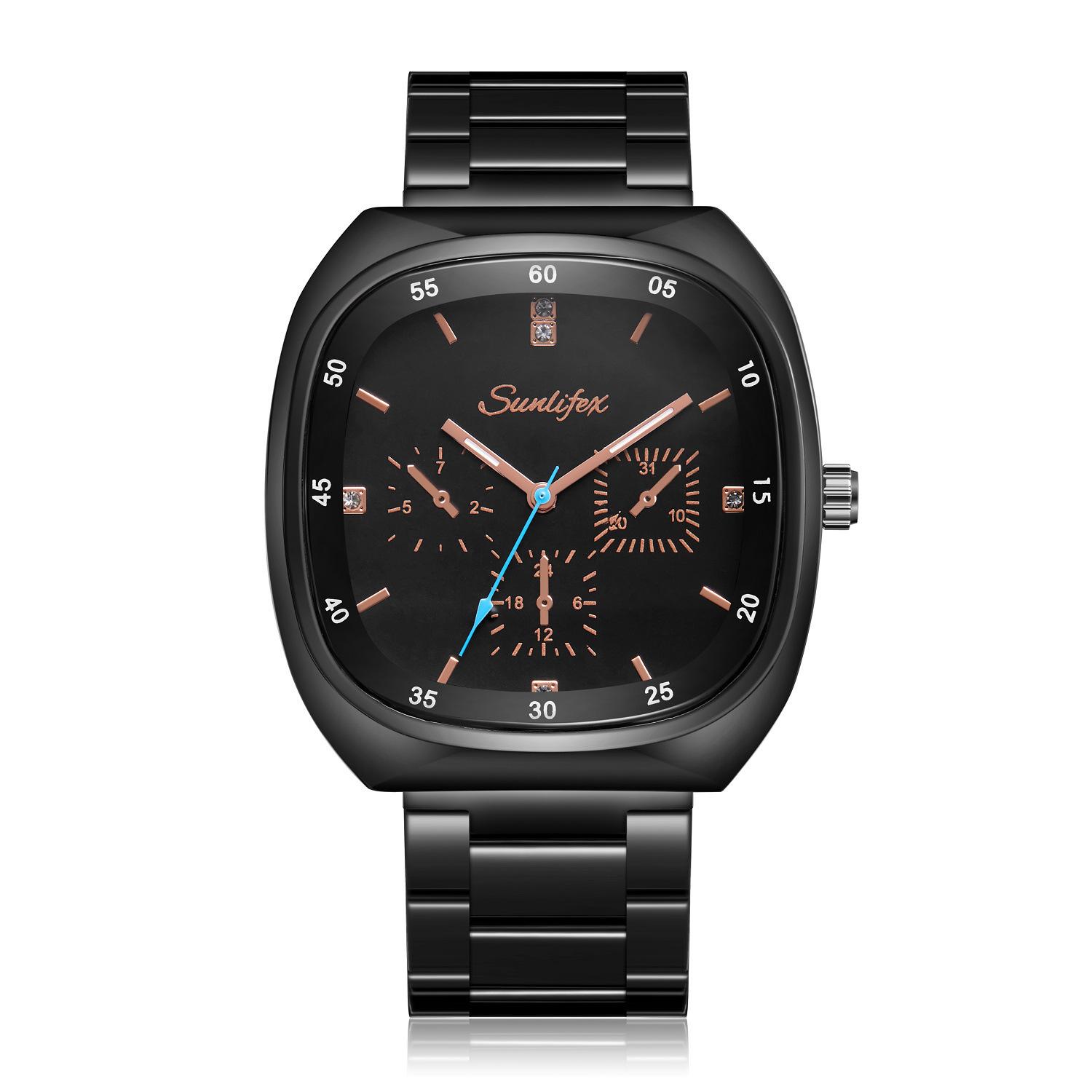 

Новые кварцевые стальные ремешки для мужчин и женщин, модные повседневные простые индивидуальные часы