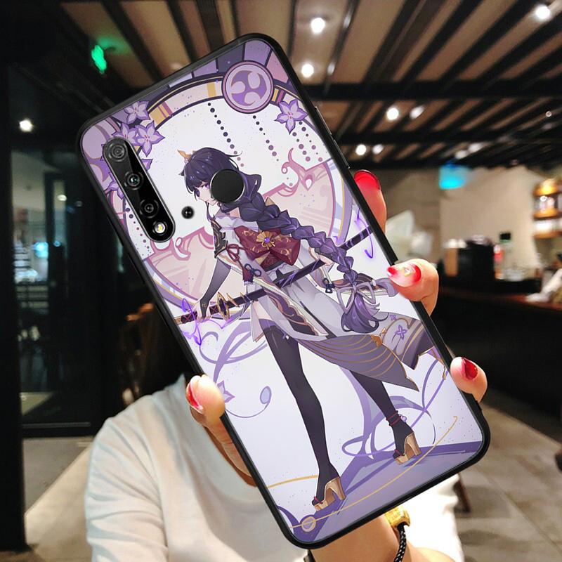 Genshin Impact Game Yan Fei Phone Case For Huawei P50 Pro P30 P40 Lite P40Pro P20 lite P10 Plus Mate 20 Pro Mate20 X