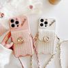 Metal Leather Strap Case for Xiaomi Redmi Note 14 13 12 14C 13C 15 Mi 14T 15T Stand Crossbody Lanyard Woven Wallet Diamond Cover