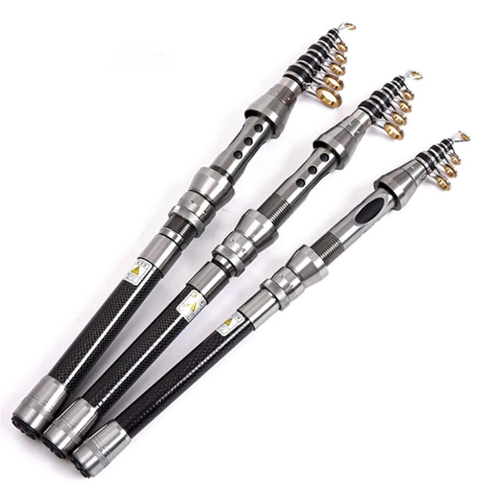 1.5M 1.8M 2.1M 2.4M Fishing Pole Tackle Carp Feeder Telescopic Lure Rod Fishing Rod Telescopic Fishing Pole Spinning Rod