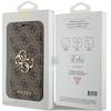Guess Gubkp15L4Gmgbr Iphone 15 Pro 6.1Brązowy/Book Book 4G Metal Logo