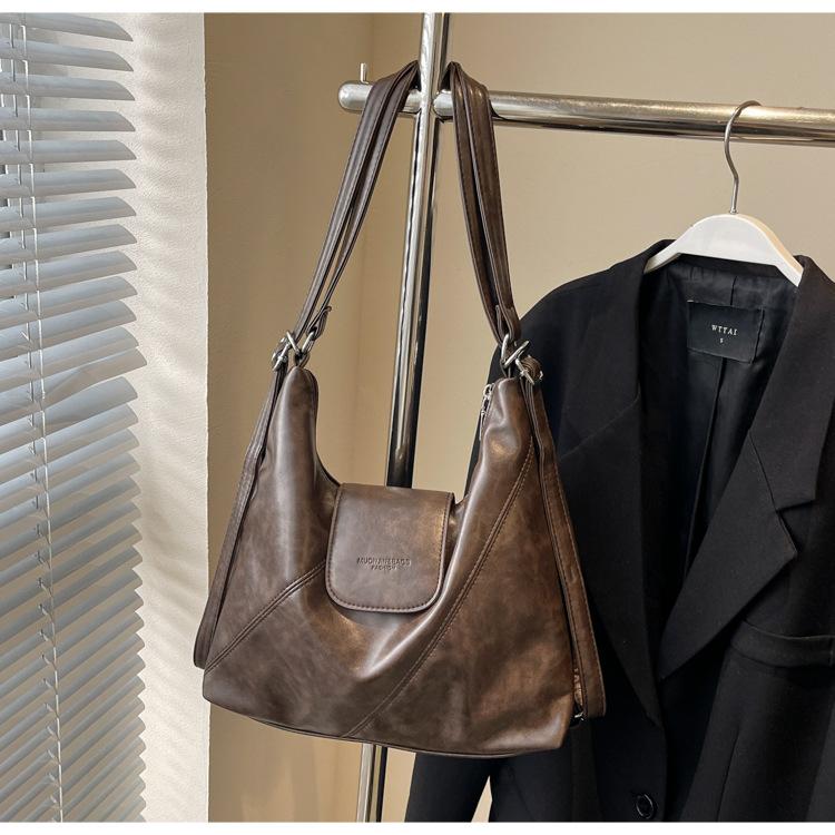 

Премиальный ретро женский рюкзак большой вместимости, новая универсальная сумка для спины, сумка через плечо, сумка-тоут.