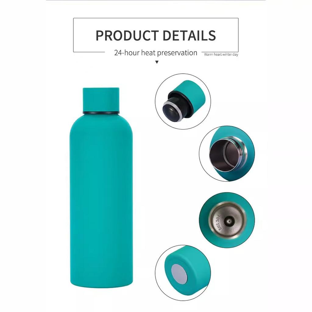 Cup Thermo small mouth of 500ML bottle of coke out of stainless steel for car outdoor, cup vacuum double-layer kettle sporty piy