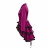 Damen V-Ausschnitt Tief Ausgeschnittenes Gothic Party Ballkleid Mit Spitze Und Zweireihiger Cosplay-Kleidung
