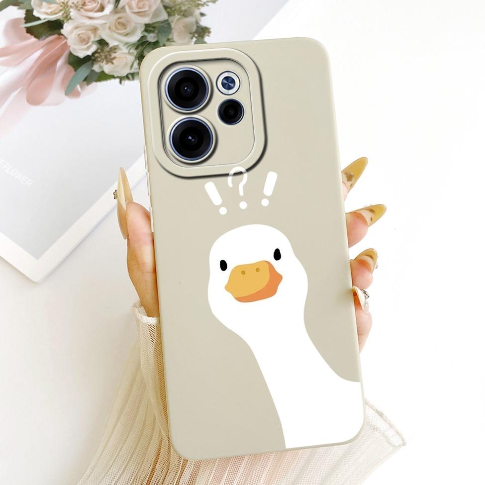 For Oppo CPH2801 Phone Case For Oppo Reno 15F Casing Silicone Luxury Fashion Flowers Kawaii Cute Painted Cover For Oppo Reno15 F