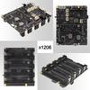 Geekworm X1206 V2.0 Power Management Board 21700 5V UPS HAT Compatible with 4 Cell 21700 Batteries for Raspberry Pi 5