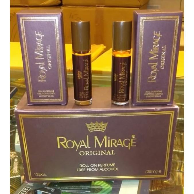

RSINC 12 x Royal mirage PERFUME WITH DOVE S 8ML FRENCH FRAGRANCE JL185553428932
