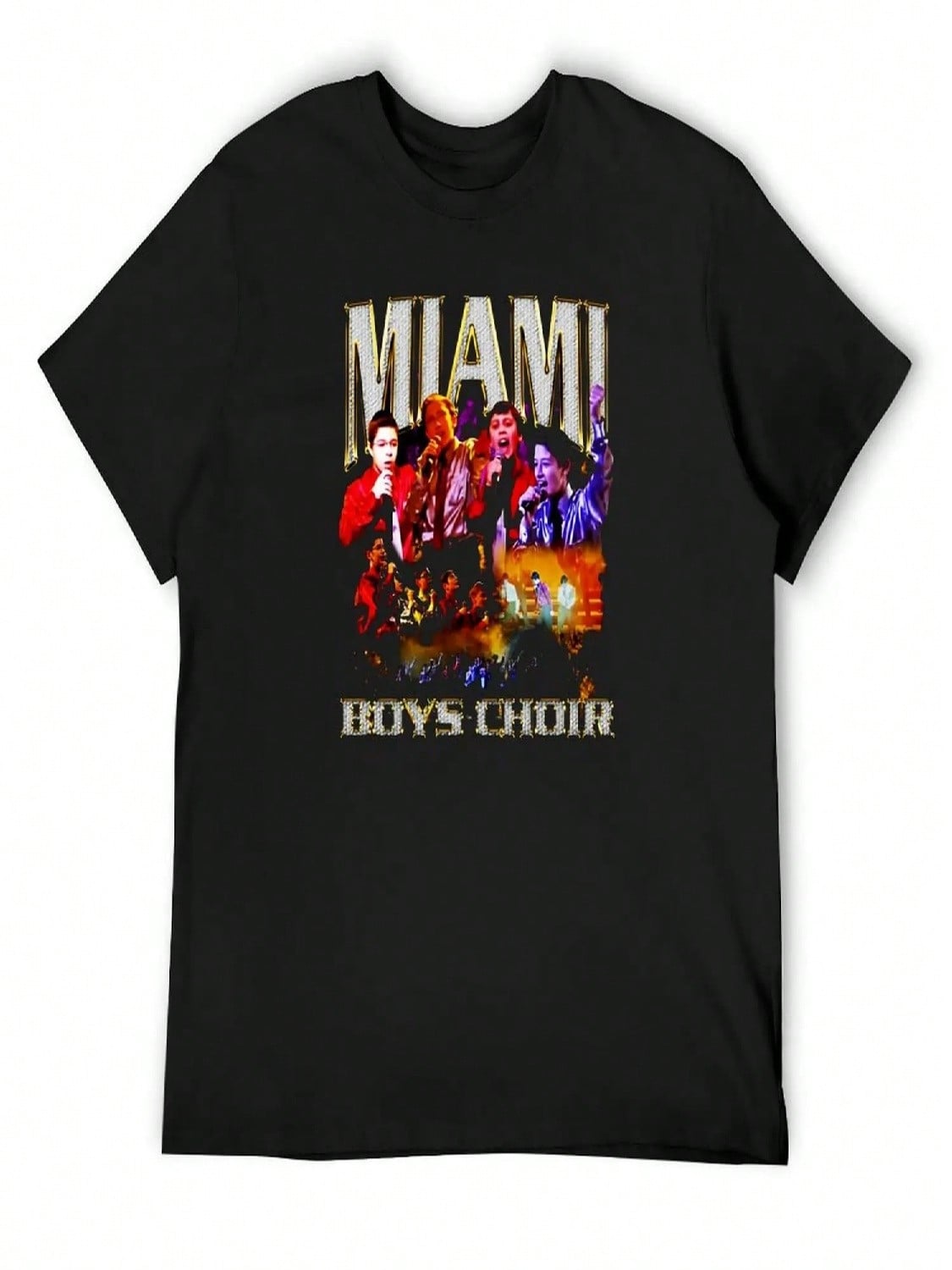 Miami Boys Choir A Miami Boys Choir T-Shirt Luxury Designer Blouse Boys Whites Aesthetic Clothing T Shirts unisex S разноцветный