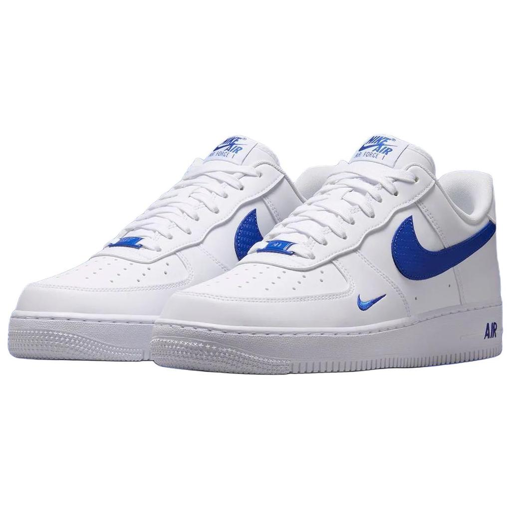 Nike Air Force 1 Skateboard Shoes Men's Low Top White Blue IV5732-100
