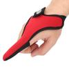 3Pcs Set Fishing Single Finger Protector Antislip Fishing Glove Unisex Elastic Glove