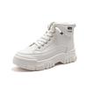 High-Top Schuhe Ins Trendige Damen Herbst Neu Britische Plateau Studenten Stiefeletten
