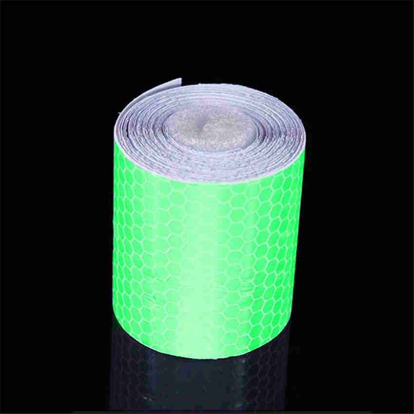 Reflective Bicycle Stickers Adhesive Tape Bike Safety Riding Accessories Stickers Bicycle Decals